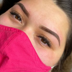Eyebrow Tattoo result by Glam Ink Studio in Westminster, CA