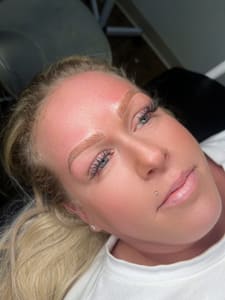 Eyebrow Tattoo result by Glam Ladiez in Seattle, WA
