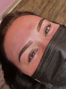 Eyebrow Tattoo result by Glam Ladiez in Seattle, WA