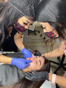 Eyebrow Tattoo result by Glam Luxe Aesthetics & Academy in Millcreek, UT