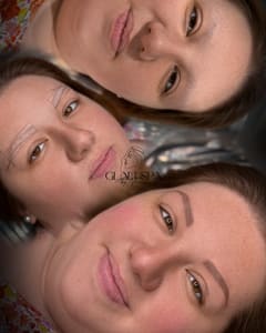 Eyebrow Tattoo result by Glam Spa by Fran in Dawsonville, GA
