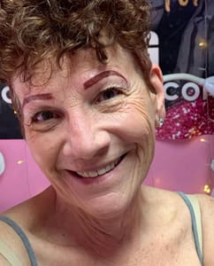 Eyebrow Tattoo result by Glam Starr Brow Bar Spa and Academy in Roswell, GA