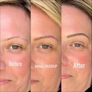 Eyebrow Tattoo result by glam studio in Minnetonka, MN