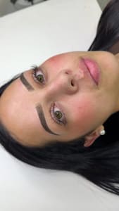 Eyebrow Tattoo result by GlamazonInk in Naples, FL