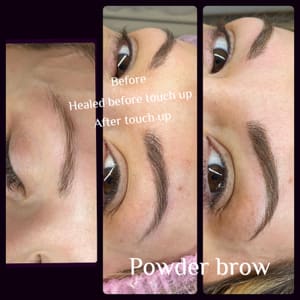 Eyebrow Tattoo result by Glambar in Dubois, PA