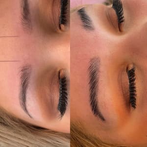 Eyebrow Tattoo result by Glambrows by Cin in Pasadena, CA