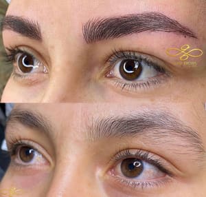 Eyebrow Tattoo result by Glambrows in Los Angeles, CA