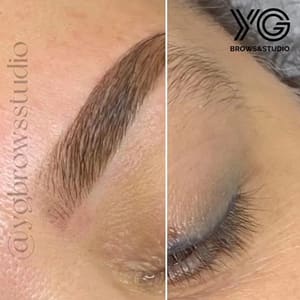Eyebrow Tattoo result by Glamdermis in Pembroke Pines, FL