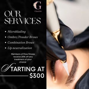 Eyebrow Tattoo result by GlamInk in Tampa, FL
