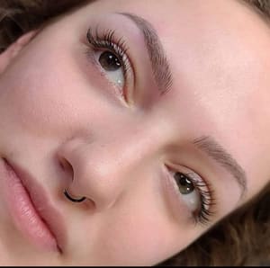 Eyebrow Tattoo result by Glammed Up Aesthetics in Taylor, MI