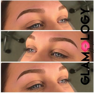 Eyebrow Tattoo result by Glamology Ink in Albuquerque, NM