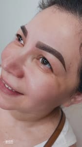 Eyebrow Tattoo result by Glamour Brows Academy in South Plainfield, NJ