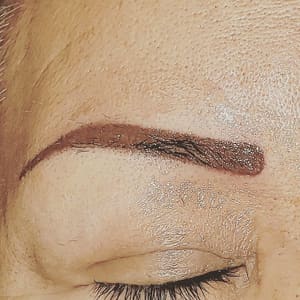 Eyebrow Tattoo result by Glamour House in Los Angeles, CA