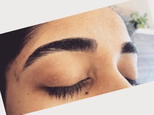 Eyebrow Tattoo result by Glamour Threading in Castro Valley, CA