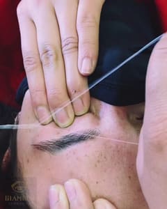 Eyebrow Tattoo result by Glamour Threading in Castro Valley, CA
