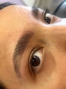 Eyebrow Tattoo result by Glamour Threading in Castro Valley, CA