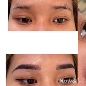 Eyebrow Tattoo result by GlamourLash Beauty Lounge in Braintree, MA