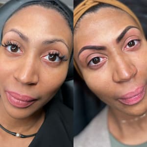 Eyebrow Tattoo result by Glass House Aesthetix & Permanent Makeup in Castle Shannon, PA
