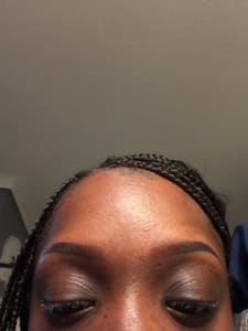 Eyebrow Tattoo result by Gleauxdup Browz in Metairie, LA