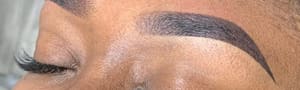 Eyebrow Tattoo result by Glo Beauty Lab in Uniondale, NY