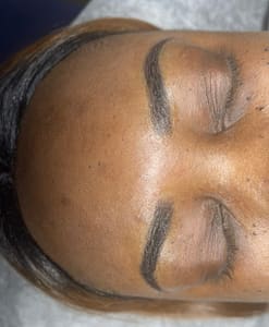 Eyebrow Tattoo result by Glo Beauty Lab in Uniondale, NY