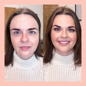 Eyebrow Tattoo result by Glo Co Beauty Studio in Manchester, NH