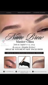 Eyebrow Tattoo result by Global Permanent Makeup in Pomona, CA