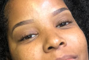 Eyebrow Tattoo result by Glow Aesthetics in Baton Rouge, LA