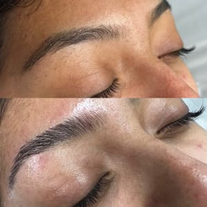 Eyebrow Tattoo result by Glow Beauty Bar in Lafayette, CO