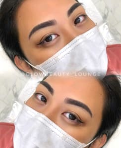 Eyebrow Tattoo result by Glow Beauty Lounge in Oakbrook Terrace, IL