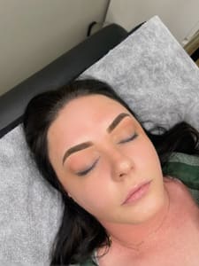 Eyebrow Tattoo result by Glow Beauty Lounge in Oakbrook Terrace, IL
