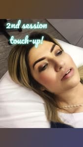 Eyebrow Tattoo result by GLOW Brow Artistry in Laguna Hills, CA