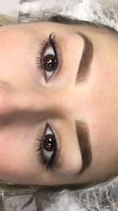 Eyebrow Tattoo result by GLOW Brow Artistry in Laguna Hills, CA