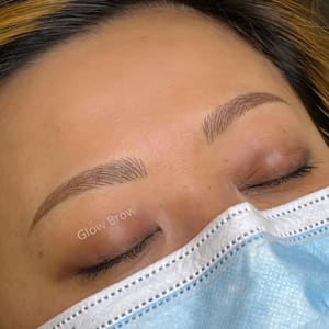 Eyebrow Tattoo result by Glow Brow in Closter, NJ