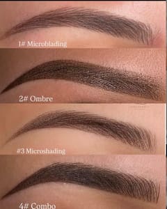 Eyebrow Tattoo result by Glow by Meli in Schaumburg, IL
