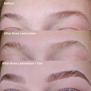 Eyebrow Tattoo result by Glow Haus in Troy, NY