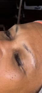 Eyebrow Tattoo result by Glow Up Beauty Spa in Lanham, MD