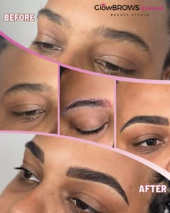Eyebrow Tattoo result by GlowBrows and Beyond in Hershey, PA