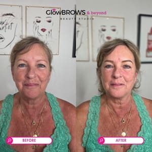 Eyebrow Tattoo result by GlowBrows and Beyond in Hershey, PA