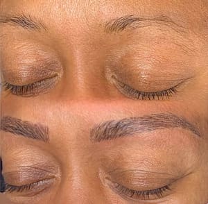 Eyebrow Tattoo result by GloWell Atelier in Miami, FL