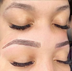 Eyebrow Tattoo result by GloWell Atelier in Miami, FL