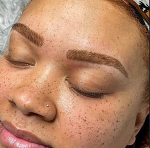 Eyebrow Tattoo result by GloWell Atelier in Miami, FL