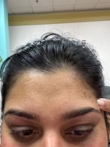 Eyebrow Tattoo result by Glowish Eyebrows & Facial Spa in Fairfax, VA