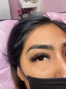 Eyebrow Tattoo result by Glowrious Beauty Bar in Huntington Park, CA