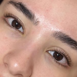 Eyebrow Tattoo result by GlowxGiGi Skin & Beauty Studio in Dallas, TX
