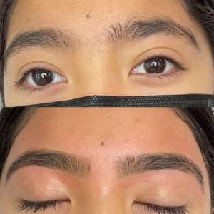 Eyebrow Tattoo result by Goddess Beauty Studio in Elmwood Park, IL