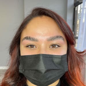 Eyebrow Tattoo result by Goddess Beauty Studio in Elmwood Park, IL