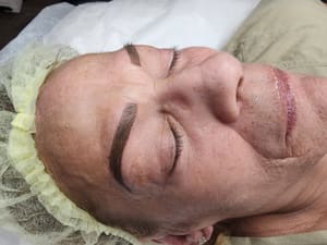 Eyebrow Tattoo result by Goddess Beauty Studio in Patchogue, NY