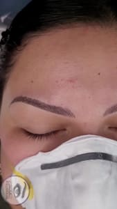 Eyebrow Tattoo result by Goddess Brows & Microblading in Las Vegas, NV