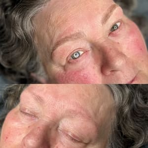 Eyebrow Tattoo result by Goddess Brows & Microblading in Las Vegas, NV